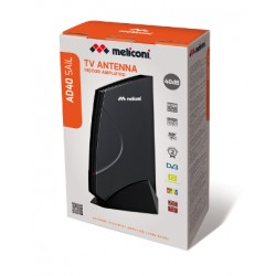 Meliconi AT 49 Antenna Digital Indoor UHF-VHF DVB-T2 TV DAB Κεραία Εσωτερική Τηλεόρασης Meliconi AT 49 Antenna Digital Indoor UHF-VHF DVB-T2 TV DAB Κεραία Εσωτερική Τηλεόρασης