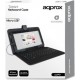 APPROX AP-PCK05 KEYBOARD GREEK & CARRY CASE BLACK TABLET 9.7-10.1 ΠΛΗΚΤΡΟΛΟΓΙΟ ΒΑΣΗ & ΔΕΡΜΑΤΙΝΗ ΘΗΚΗ