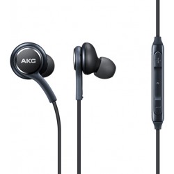 Samsung EO-IG955 AKG Handsfree Earphones Mini & Microphone Type C Galaxy S8 Black Ακουστικά Ψείρες Μαύρα