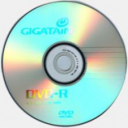 GIGATAIN DVD-R 4.7Gb 16Χ ΚΕΝΑ ΕΓΓΡΑΨΙΜΑ DVDR 120" CAKEBOX [PACK 25] AM-001