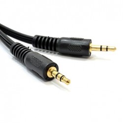 CABLEXPERT GM-CCA-405-6  JACK 3.5 MALE TO JACK 3.5 MALE 1.8m AUDIO SOUND CABLE GOLD STEREO EXPANDABLE SPIRAL ΚΑΛΩΔΙΟ ΗΧΟΥ ΣΠΙΡΑΛ