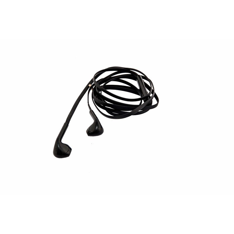 iWAVE STEREO EARPHONES MINI 3.5 & MICROPHONE HANDSFREE BLACK MP3-SMARTPHONE-iPHONE ΑΚΟΥΣΤΙΚΑ ΜΑΥΡΑ ΜΕ ΜΙΚΡΟΦΩΝΟ IWV-BLK/BLK