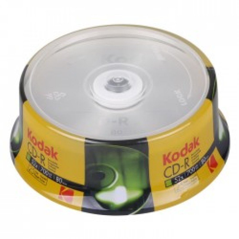 CD-R KODAK 700Mb 52Χ ΚΕΝΑ ΕΓΓΡΑΨΙΜΑ CDR 80 SPINDLE [PACK 25] 1210325