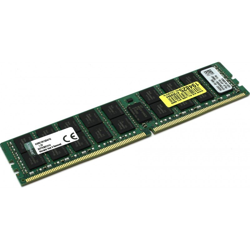 16Gb MEMORY RAM DDR4 -2133Mhz- CL15 KINGSTON KVR21R15D4/16HA SERVER ΜΝΗΜΗ (PC)