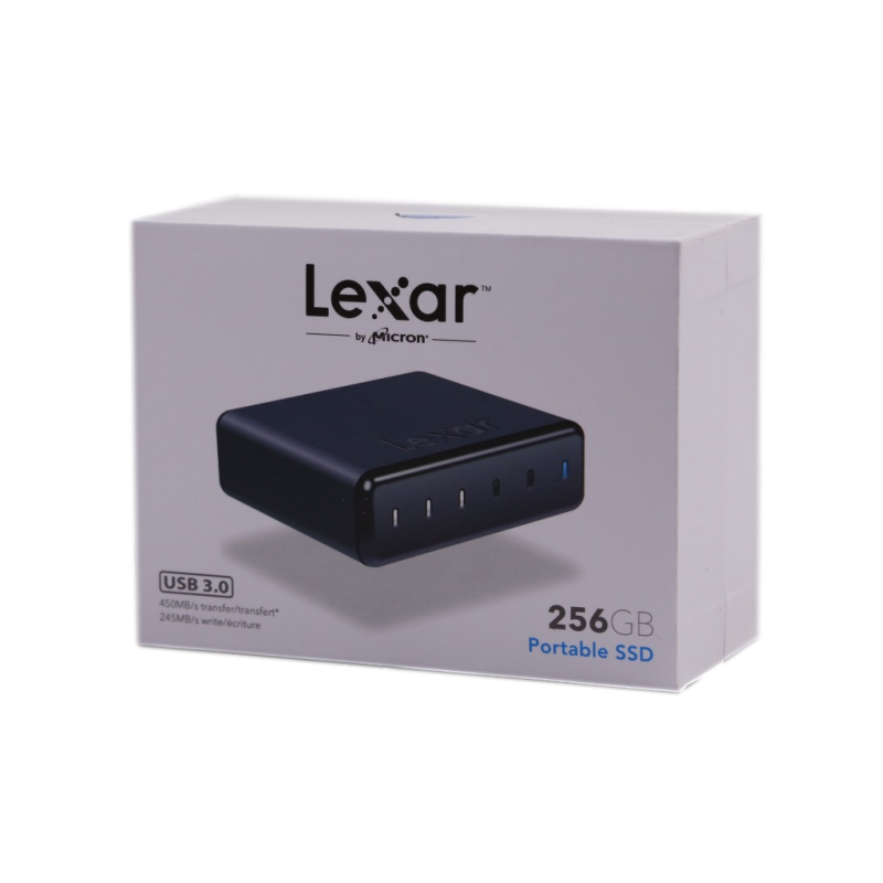 256GB Σκληρός Δίσκος Εξωτερικός Lexar Portable Hard Disk Drive SSD 2.5 Usb 3.0 LRWSSD256TBEU