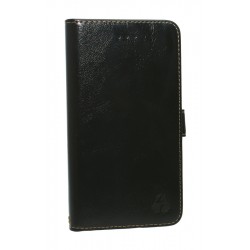 POWERTECH PT-535 WALLET LEATHER ELEGANCE CASE BLACK LEAGOO M5 ΘΗΚΗ ΠΟΡΤΟΦΟΛΙ ΜΑΥΡΟ