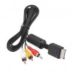 RCA CABLE AV 1.5m [2 X SOUND STEREO + 1 X VIDEO] CABLE 530 (PSX/PS1/PS2/PS3)