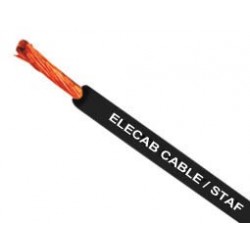 SILICONE CABLE 1 X 0.5mm BLACK ELB 100m ΚΑΛΩΔΙΟ ΣΙΛΙΚΟΝΗΣ ΜΑΥΡΟ