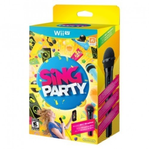 SING PARTY & WIRED MICROPHONE WIIU (Wii-U) SING PARTY & WIRED MICROPHONE WIIU (Wii-U)