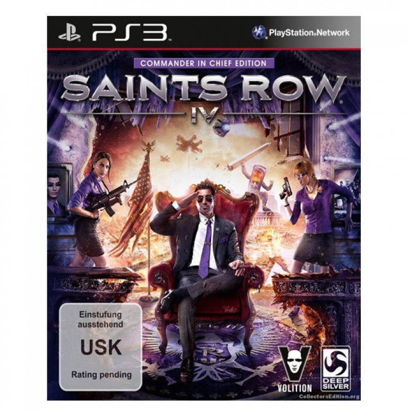 SAINTS ROW IV (4) COMMANDER IN CHIEF EDITION (PS3) SAINTS ROW IV (4) COMMANDER IN CHIEF EDITION (PS3)
