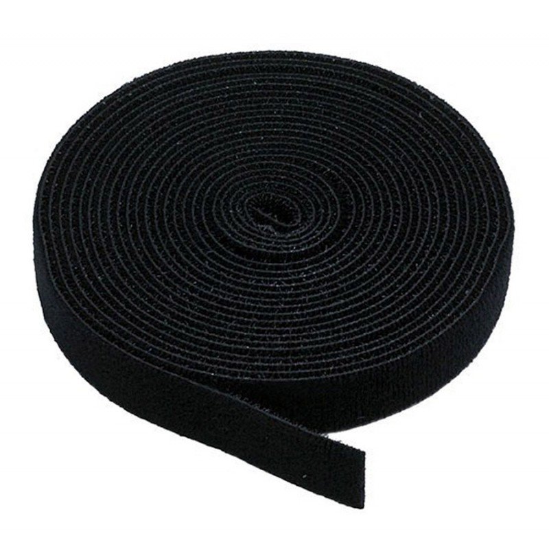 TIES-002 Roll 13mm Organizer Scratch Tape VELCRO 3m Ταινία Οργάνωσης Καλωδίων Μαύρη TIES-002 Roll 13mm Organizer Scratch Tape VELCRO 3m Ταινία Οργάνωσης Καλωδίων Μαύρη