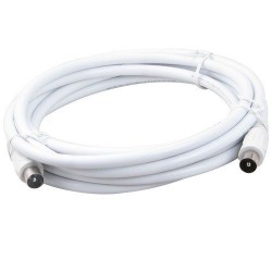  ANTENA TV COAXIAL CABLE M/M WHITE 10m ΟΜΟΑΞΩΝΙΚΟ ΚΑΛΩΔΙΟ ΚΕΡΑΙΑΣ ΛΕΥΚΟ CK30301 68153