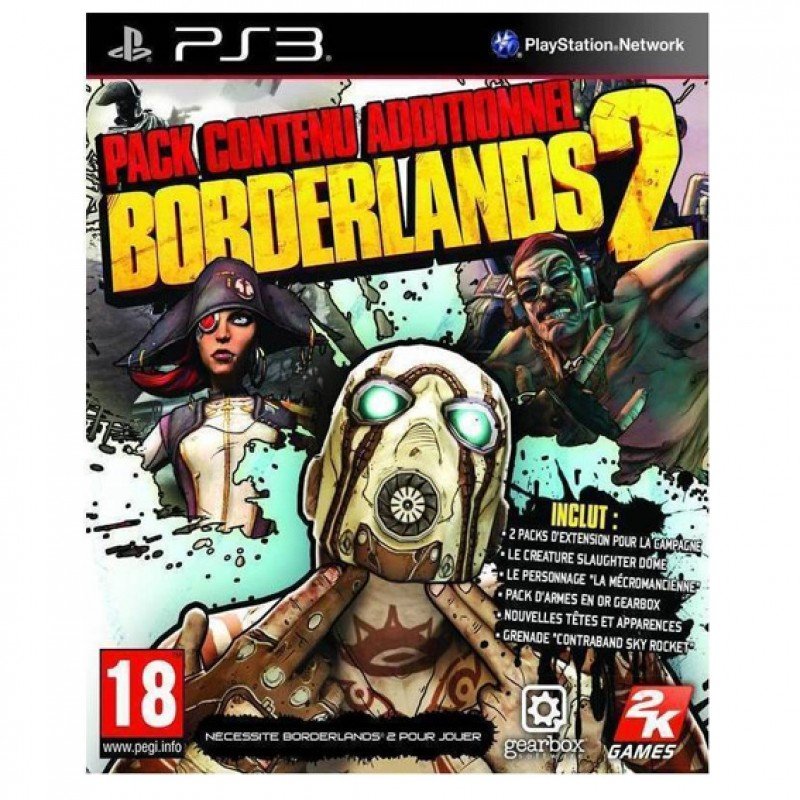 BORDERLANDS 2 ADD-ON CONTENT PACK (PS3) BORDERLANDS 2 ADD-ON CONTENT PACK (PS3)