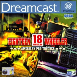 EIGHTEEN 18 WHEELER AMERICAN PRO TRUCKER -USED- DREAMCAST (DC)