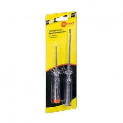 TESTER SCREWDRIVERS ΚΑΤΣΑΒΙΔΙΑ ΔΟΚΙΜΑΣΤΙΚΑ (2 Χ PIECES) FIXPOINT 77011