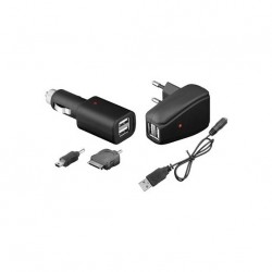 POWER AC CHARGER iPHONE 4/iPOD CHARGING KIT GOOBAY 62282 BLACK ΦΟΡΤΙΣΤΗΣ ΠΡΙΖΑΣ & ΑΥΤΟΚΙΝΗΤΟΥ POWER AC CHARGER iPHONE 4/iPOD CHARGING KIT GOOBAY 62282 BLACK ΦΟΡΤΙΣΤΗΣ ΠΡΙΖΑΣ & ΑΥΤΟΚΙΝΗΤΟΥ