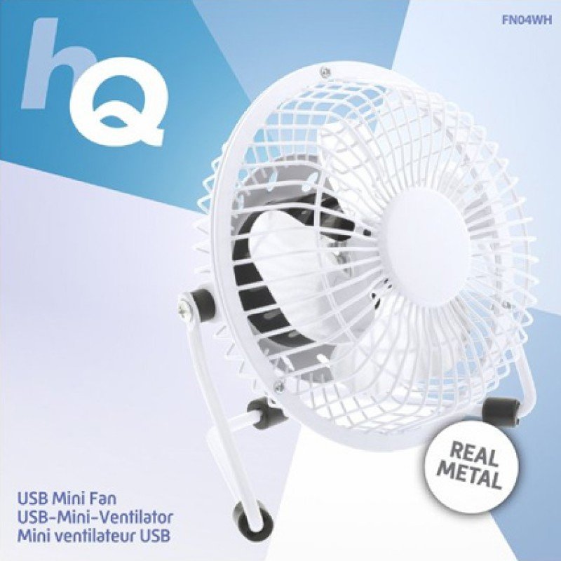 HQ FN04WH USB TABLE COOLER FAN WHITE ΑΝΕΜΙΣΤΗΡΑΣ ΛΕΥΚΟΣ HQ FN04WH USB TABLE COOLER FAN WHITE ΑΝΕΜΙΣΤΗΡΑΣ ΛΕΥΚΟΣ