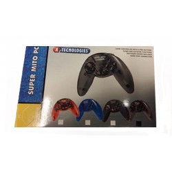 JOYPAD SUPER MITO X TECNOLOGIES GAMEPAD (PC) JOYPAD SUPER MITO X TECNOLOGIES GAMEPAD (PC)