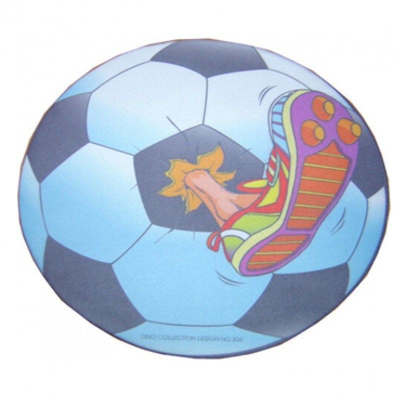 MOUSEPAD FOOTBALL COLOURED ROUND MP-1