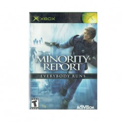 MINORITY REPORT: EVERYBODY RUNS (XBOX) MINORITY REPORT: EVERYBODY RUNS (XBOX)