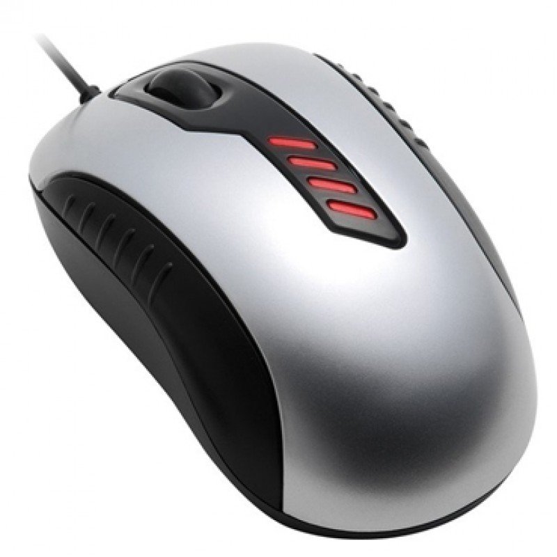 OPTICAL MOUSE MINI BLACK/SILVER ROLINE 18.01.1073 R RETRACTABLE USB ΟΠΤΙΚΟ ΠΟΝΤΙΚΙ