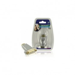 ADAPTER HDMI MALE TO DVI FEMALE GRAY HQSSVC003 BLISTER GOLD