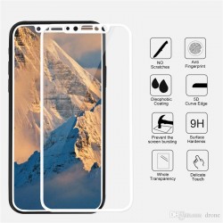 Tempered Glass Full Cover Screen Protector White 9H 0.3mm iPhone X Γυάλινο Προστατευτικό Οθόνης Tempered Glass Full Cover Screen Protector White 9H 0.3mm iPhone X Γυάλινο Προστατευτικό Οθόνης