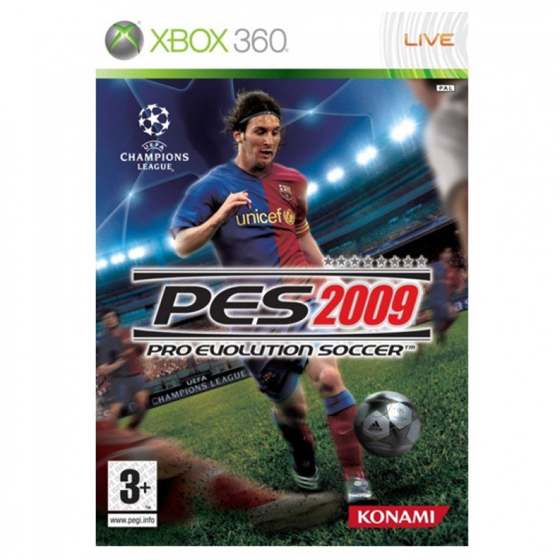 PRO EVOLUTION SOCCER 2009 -USED- (360)