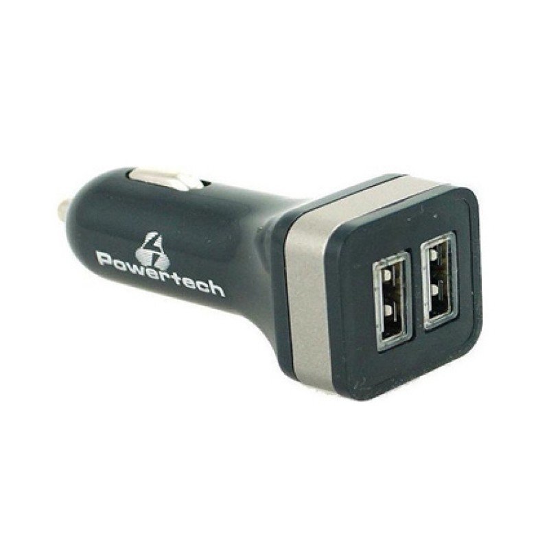 Car Phone Charger 2 X USB DUAL 5V 2.4A Φορτιστής Κινητών Αυτοκινήτου PT-206