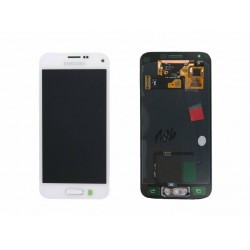 Οθόνη Samsung Galaxy S5 Mini SM-G800F GH97-16147B Original LCD & Touch White Αυθεντική οθόνη & Τζάμι Αφής Λευκή Οθόνη Samsung Galaxy S5 Mini SM-G800F GH97-16147B Original LCD & Touch White Αυθεντική οθόνη & Τζάμι Αφής Λευκή