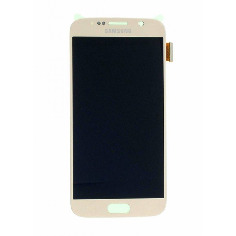 Οθόνη Samsung Galaxy S6 SM-G920F GH97-17260C Original LCD & Touch Gold Αυθεντική οθόνη & Τζάμι Αφής Χρυσή