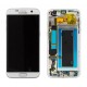 Οθόνη Samsung Galaxy S7 Edge SM-G935F GH97-18533D Original LCD & Touch FHD White Curved Αυθεντική οθόνη & Τζάμι Αφής Λευκή