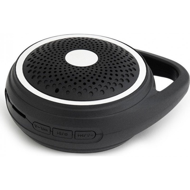 GEMBIRD SPK-BTOD-01-B BLUETOOTH WATERPROOF SPEAKER BLACK 3W ΑΣΥΡΜΑΤΟ ΑΔΙΑΒΡΟΧΟ ΗΧΕΙΟ ΜΑΥΡΟ