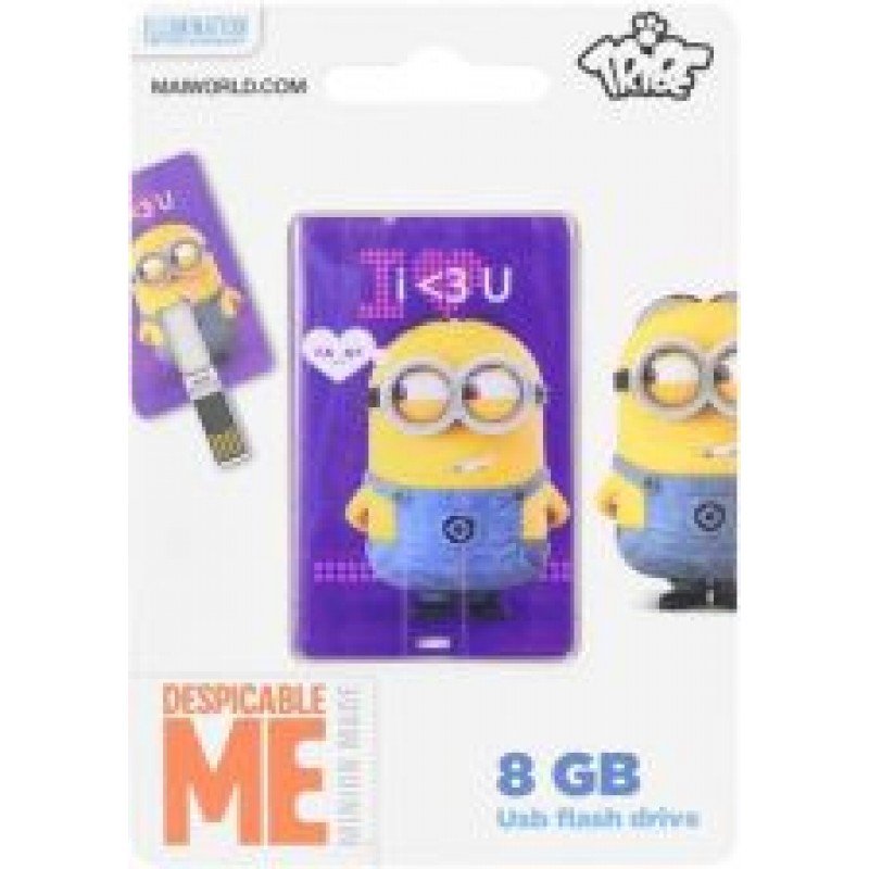 8Gb USB 2.0 STICK TRIBE ICONIC MINION LOVE FC021401