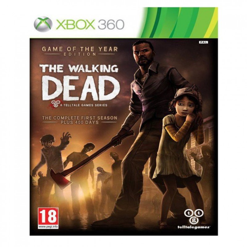 THE WALKING DEAD A TELLTALE GAME SERIES GAME OF THE YEAR EDITION [GOTY] THE COMPLETE FIRST SEASON (360)