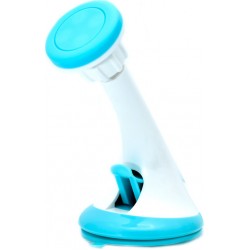 Βάση Αυτοκινήτου Μαγνητική Λευκή-Μπλε Universal Car Phone Holder Magnetic White-Blue ACC-170