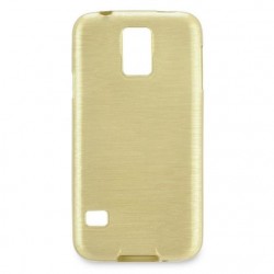 Μπεζ Θήκη Κινητού Samsung Galaxy S6 Plastic Flexible Jelly Case Brush (G920F)