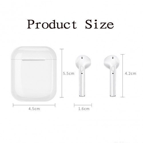 True Wireless Stereo Earbuds Bluetooth V5.0 EDR White Ακουστικά Ασύρματα Λευκά TWS i10XS True Wireless Stereo Earbuds Bluetooth V5.0 EDR White Ακουστικά Ασύρματα Λευκά TWS i10XS