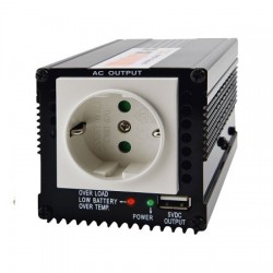 Car Charger 12V DC To 220V AC Inverter Adapter & USB 150W Τροφοδοτικό Αναπτήρα SPS-150-12USB Car Charger 12V DC To 220V AC Inverter Adapter & USB 150W Τροφοδοτικό Αναπτήρα SPS-150-12USB