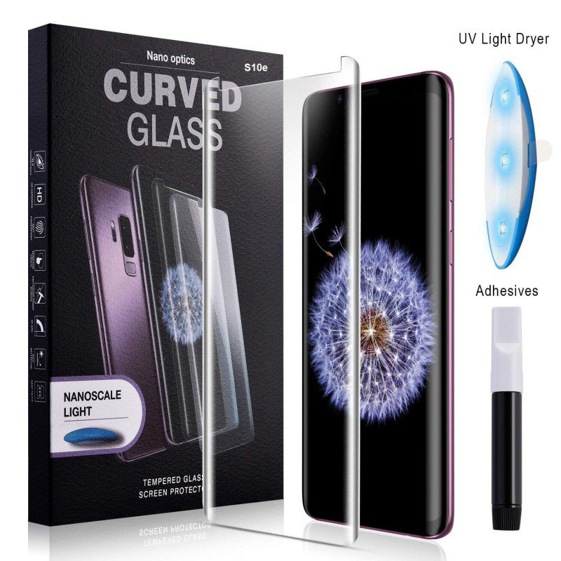 Tempered Glass Screen Protector 3D Curved Full Glue UV Light Nano Liquid - Προστατευτικό Οθόνης Samsung S10e Tempered Glass Screen Protector 3D Curved Full Glue UV Light Nano Liquid - Προστατευτικό Οθόνης Samsung S10e