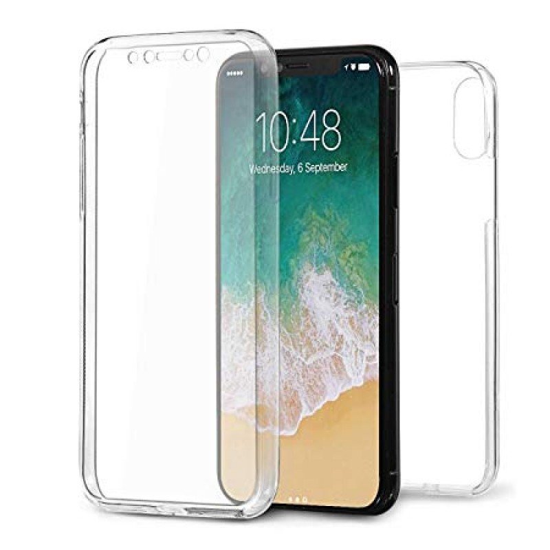 Transparent Silicone Flexible Case iPhone XS Max Διαφανής Θήκη Σιλικόνης Κίνητού iXs