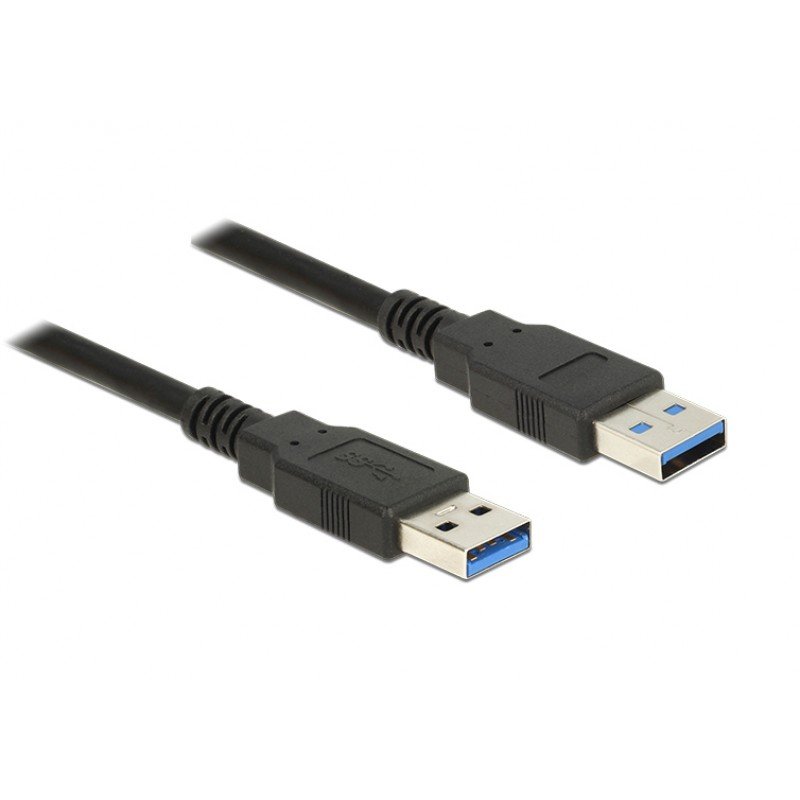 USB A 3.0 Cable M-M 1m Black Καλώδιο Σύνδεσης Cabletime CT-C160-U3-AMAMN-B1 USB A 3.0 Cable M-M 1m Black Καλώδιο Σύνδεσης Cabletime CT-C160-U3-AMAMN-B1