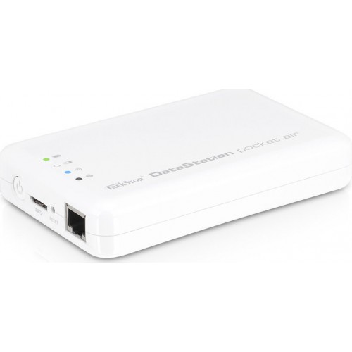 Εξωτερικό Κουτί Σκληρού USB 3.0 Trekstor Datastation Pocket Air White Enclosure Wirelless & Power Bank Εξωτερικό Κουτί Σκληρού USB 3.0 Trekstor Datastation Pocket Air White Enclosure Wirelless & Power Bank