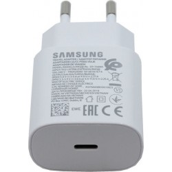 Samsung EP-TA800EWE Original Type c USB 5V-11V 2-3Am Power Supply Charger 25W White Fast Charging Αυθεντικό Τροφοδοτικό Λευκό Samsung EP-TA800EWE Original Type c USB 5V-11V 2-3Am Power Supply Charger 25W White Fast Charging Αυθεντικό Τροφοδοτικό Λευκό
