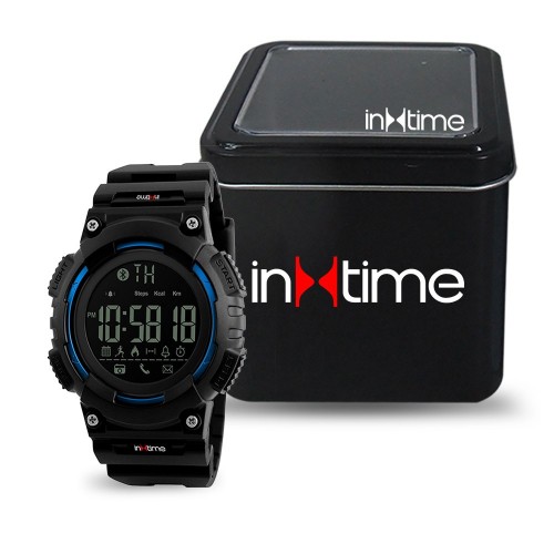 Έξυπνο Ρολόι Intime SW-V02 Fitness Smartwatch Black Έξυπνο Ρολόι Intime SW-V02 Fitness Smartwatch Black