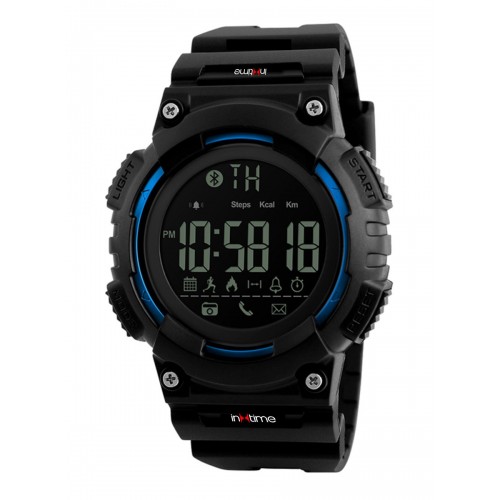 Έξυπνο Ρολόι Intime SW-V02 Fitness Smartwatch Black Έξυπνο Ρολόι Intime SW-V02 Fitness Smartwatch Black