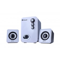 Ηχεία 2.1 11Watt Λευκά Kisonli U-2100 Multimedia USB Speaker Set White Ηχεία 2.1 11Watt Λευκά Kisonli U-2100 Multimedia USB Speaker Set White