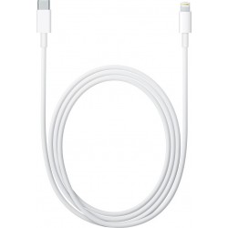 Apple USB 3.1 Type C Cable To Lightning White 1m 18W Original MM0A3ZM/A Αυθεντικό Καλώδιο Σύνδεσης Λευκό A2561