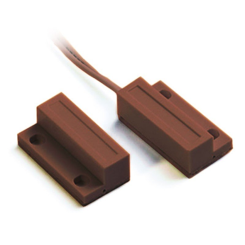 ML-13S SECURITY DOOR MAGNET BROWN ΕΠΑΦΗ ΜΑΓΝΗΤΙΚΗ ΕΝΣΥΡΜΑΤΗ ΚΑΦΕ