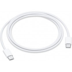 Apple USB 3.1 Type C Cable Male To Type C Cable Male 20W White 1m Original MM093ZM/A Αυθεντικό Καλώδιο Σύνδεσης Λευκό A1997